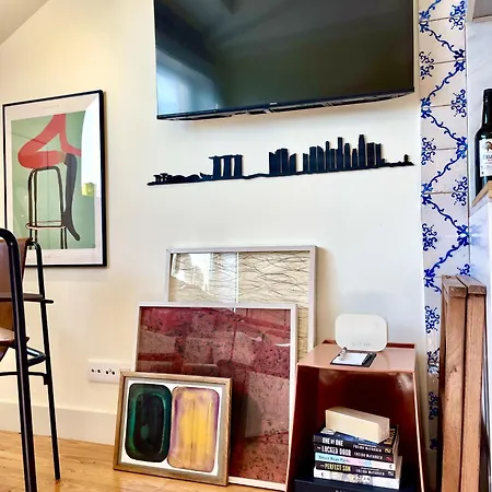 Apartmán Elegant Beamed Loft With Ac Near Aliados Porto